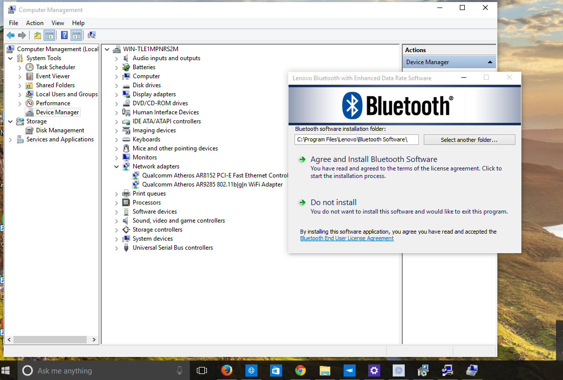 bluetooth stack for windows 10